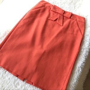J. CREW Bow Pencil Skirt
